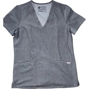 NWOT Figs GRAPHITE Casma Scrub Top Women’s XS